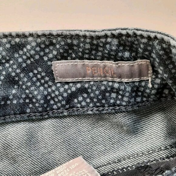 Seven7 Melissa McCarthy Jeans Womens 14W Pencil Skinny‎ Aztec Southwest Boho - Picture 9 of 14